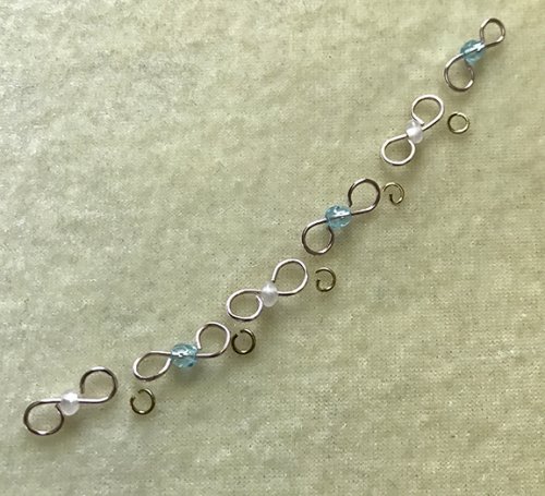 Nancy Chase's Regency Necklace - , Contemporary Wire Jewelry, Making Chain, Chain Making , open all the jump rings